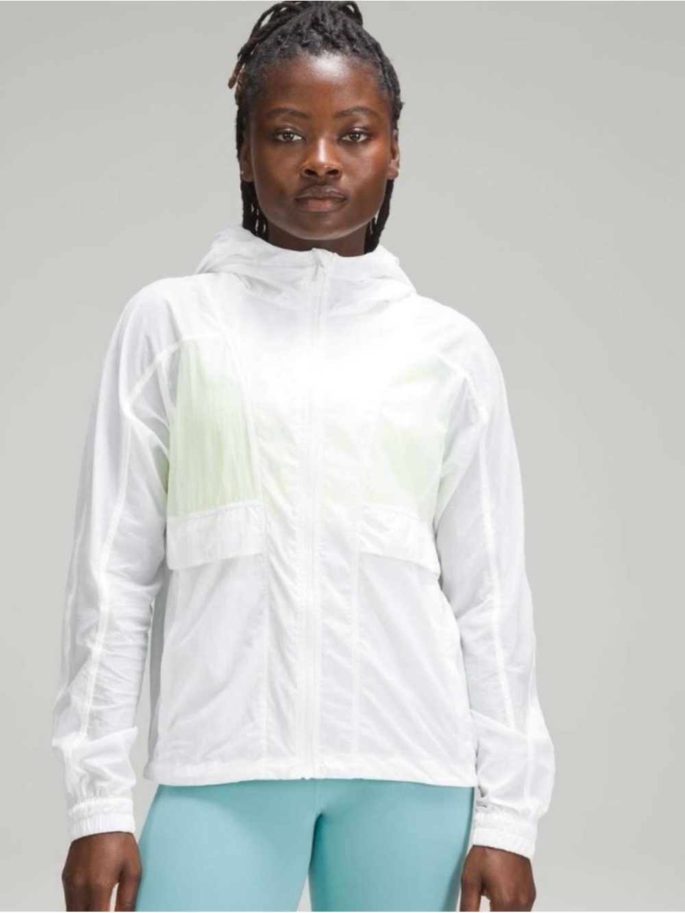 Lululemon Hood Lite Jacket White Size 6